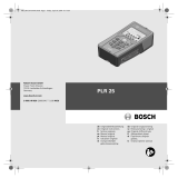 Bosch PLR 25 El kitabı