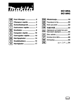 Makita DC18RC Kullanım kılavuzu