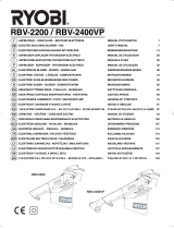 Ryobi RBV-2400VP Kullanım kılavuzu