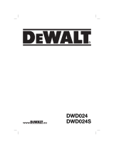 DeWalt DWD024S El kitabı