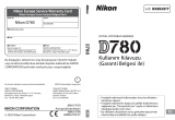 Nikon D780 Kullanım kılavuzu