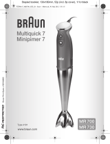 Braun MR700 MR730 El kitabı