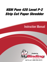 MyBinding HSM Pure 420 Kullanım kılavuzu