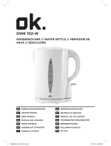 OK OWK 102-W Kullanım kılavuzu