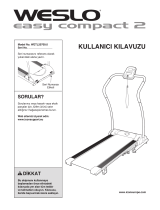 Weslo Easy Compact 2 Treadmill User guide