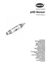 Hach pHD Sensor Kullanım kılavuzu