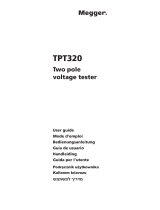 Megger TPT320 Kullanım kılavuzu