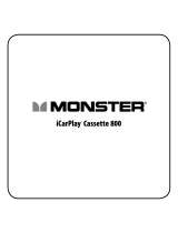 Monster iCarPlay Cassette 800 Kullanım kılavuzu