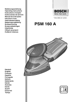 Bosch PSM 160 A El kitabı