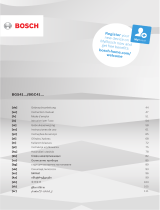 Bosch BGS41K332 El kitabı
