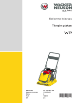 Wacker Neuson WP1550AW Kullanım kılavuzu