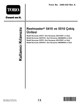 Toro Reelmaster 5410 Traction Unit Kullanım kılavuzu