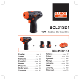 Bahco BCL31SD1K1 Kullanım kılavuzu