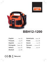 Bahco BBH12-1200 Kullanım kılavuzu