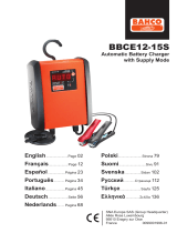 Schumacher Bahco BBCE12-15S Automatic Battery Charger with Supply Mode El kitabı