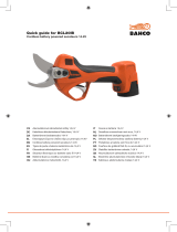 Bahco BCL20IB Kullanım kılavuzu