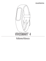 Garmin vivosmart 4, Small/Medium, Silver El kitabı