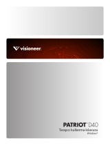 Visioneer Patriot D40 Kullanici rehberi