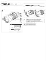 Tamron B070 Kullanım kılavuzu