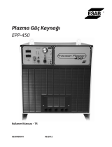 ESAB EPP-450 Plasma Power Source Kullanım kılavuzu