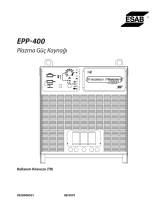 ESAB EPP-400 Plasma Power Source Kullanım kılavuzu
