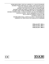 DAB FEKALIFT 200-A Instruction For Installation And Maintenance