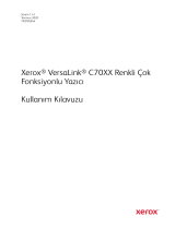Xerox VersaLink C7020/C7025/C7030 Kullanici rehberi