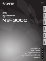 Yamaha NS-3000 El kitabı