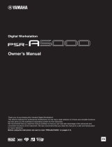 Yamaha PSR-A5000 El kitabı