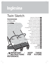 mothercare Inglesina Sketch Twin Stroller 0716918 Kullanici rehberi