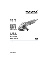 Metabo W 750-100 Kullanma talimatları