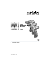Metabo POWERMAXX BS QUICK BASIC Kullanma talimatları