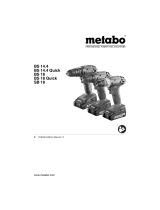 Metabo BS 18 Quick Kullanma talimatları