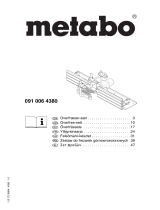Metabo Router Set FLEXO 500 Kullanma talimatları
