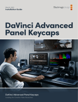Blackmagic DaVinci Advanced Panel Keycaps Installation  Kullanım kılavuzu