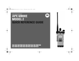Motorola APX 6000XE 2 Quick Reference Manual