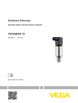 Vega VEGABAR 18 Kullanma talimatları