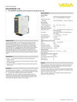 Vega VEGATRENN 142 Şartname