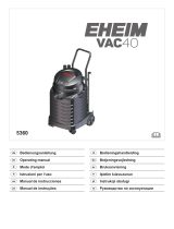 EHEIM Nozzle set and filter for VAC40 El kitabı