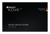 ROCCAT Kova AIMO Hızlı kurulum kılavuzu