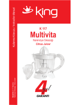 King K 117 Multivita Kullanım kılavuzu