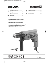 Meister SB500M Translation Of The Original Instructions