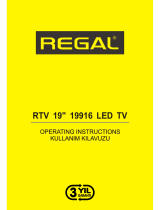 Regal RTV 19916 Operating Instructions Manual