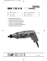 Meister BKB 135 E-B Translation Of The Original Instructions