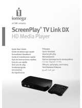 Iomega ScreenPlay TV Link DX Hızlı başlangıç ​​Kılavuzu