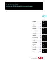 ABB ACS580 Series Hızlı başlangıç ​​Kılavuzu