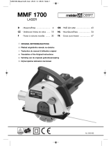 Meister MMF 1700 LASER Translation Of The Original Instructions