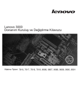 Lenovo 3000 9688 Kullanım kılavuzu