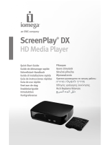 Iomega ScreenPlay DX Hızlı başlangıç ​​Kılavuzu