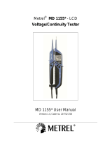 METREL MD 1155 Kullanım kılavuzu